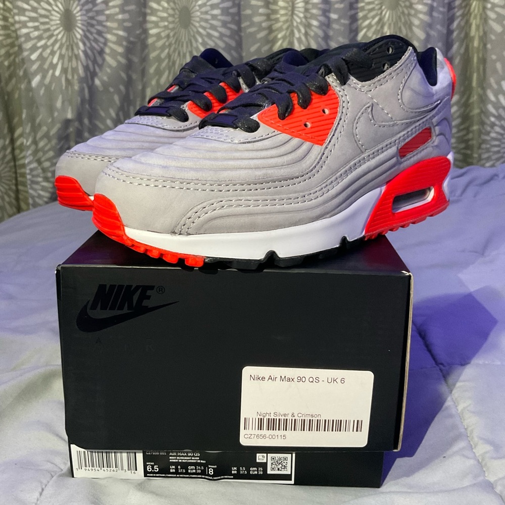 Gray Air Max 90 QS Brand new size 6.5